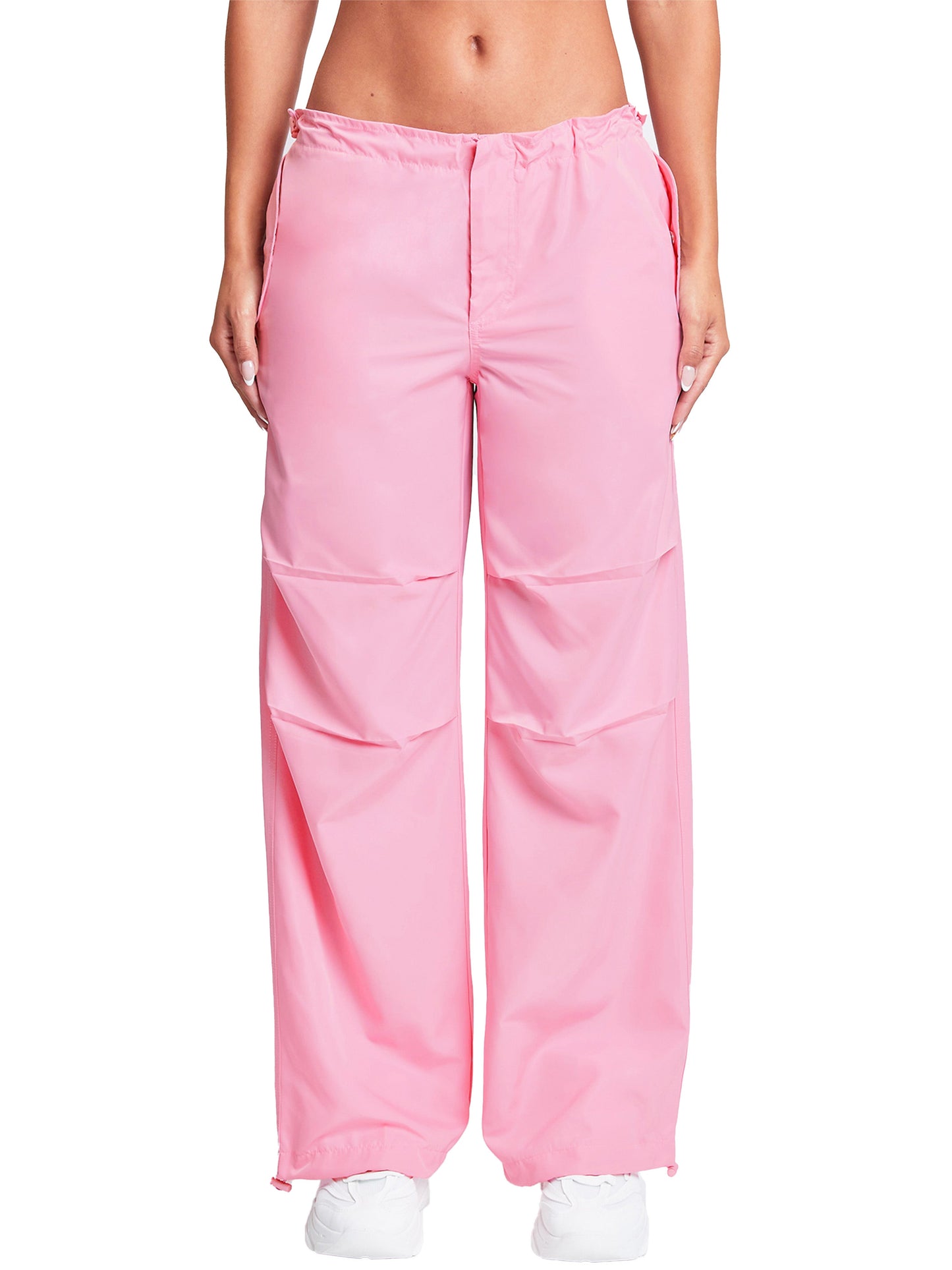 Relaxed Fit Nylon Parachute Pants: Effortless Style
