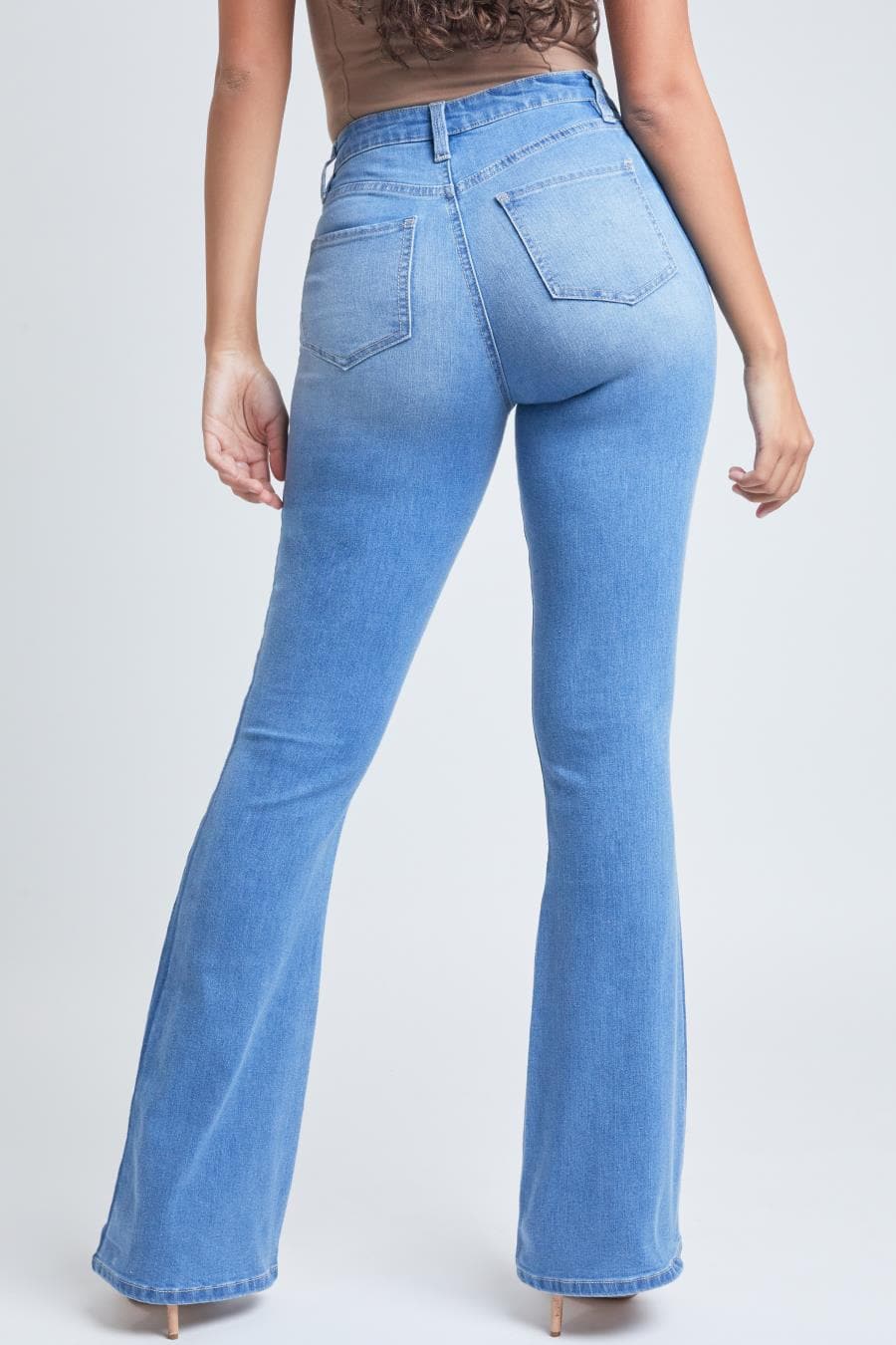 High-Rise Shadow Flare Jeans