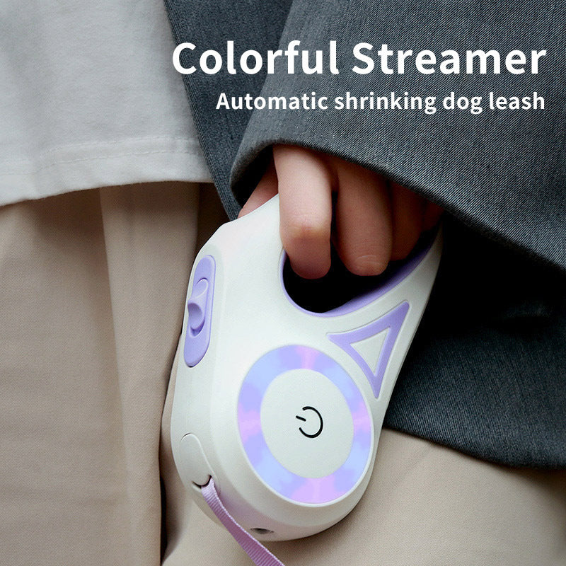 All-in-One Retractable Dog Leash and Collar Set