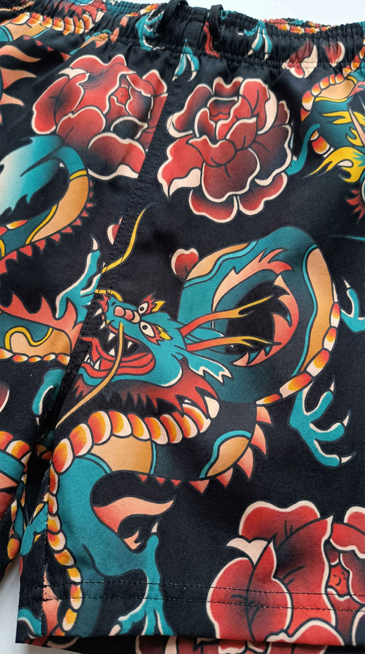 Dragon Tattoo Shorts