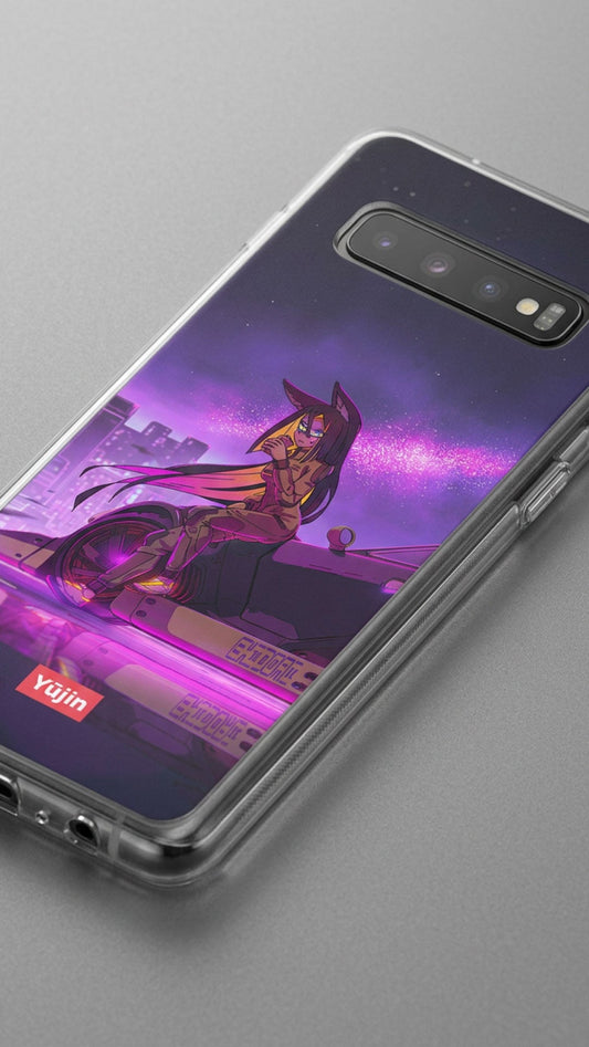 Cyber Girl Samsung Case