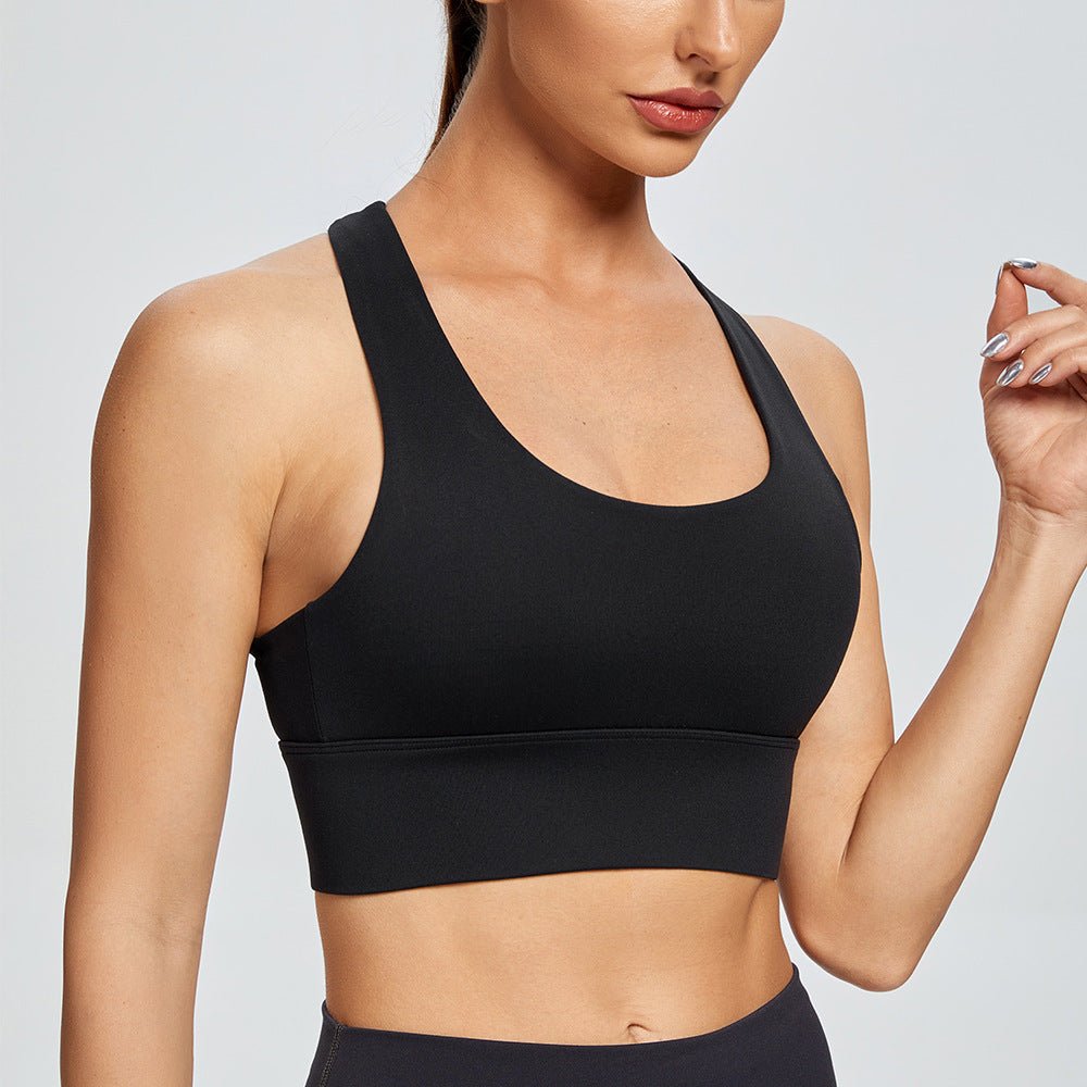 High-Support Sports Bra with Adjustable Fit