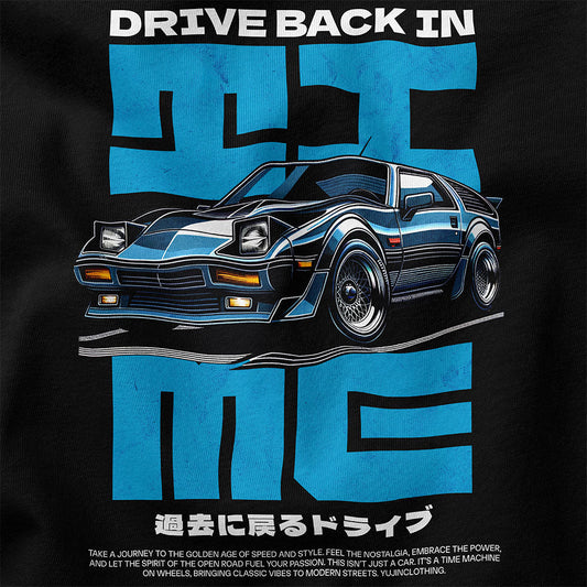Back In Time Car T-Shirt