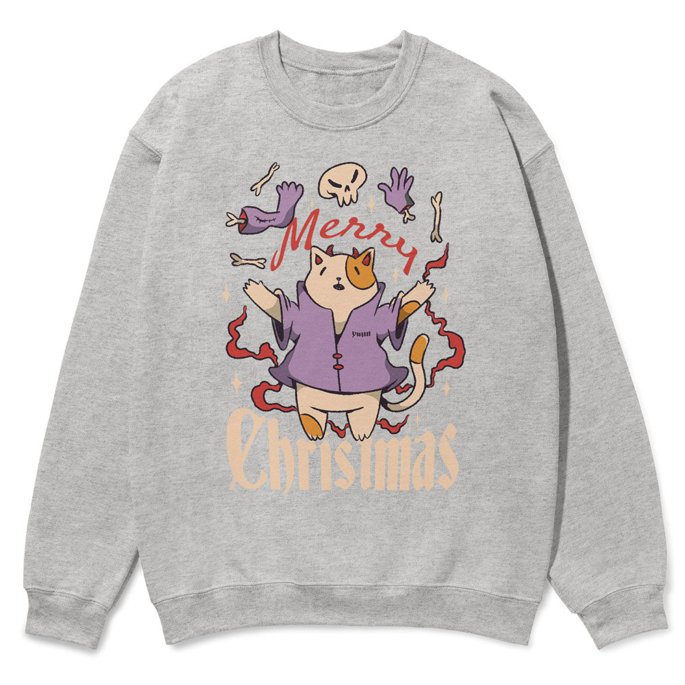 Cat Merry Christmas Sweatshirt