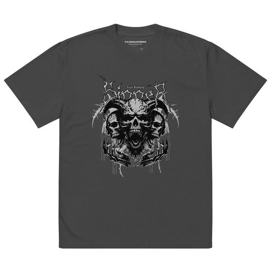 Sinner Oversized Faded T-Shirt