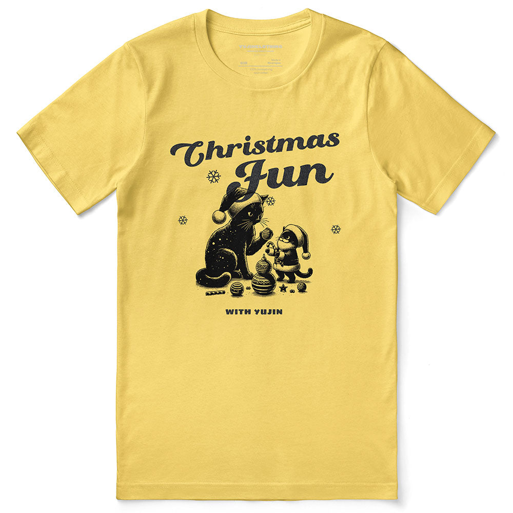 Christmas Fun Cat T-Shirt