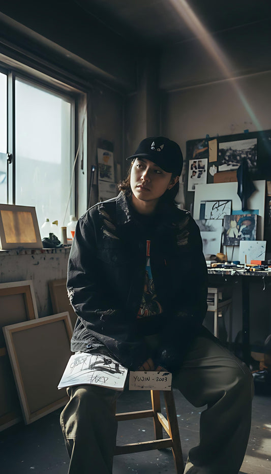 Amazed Cat Corduroy Hat