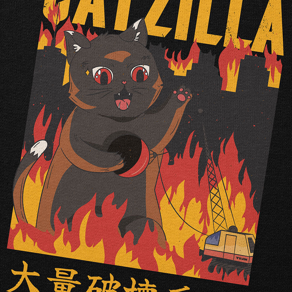 Catzilla City Cat Hoodie