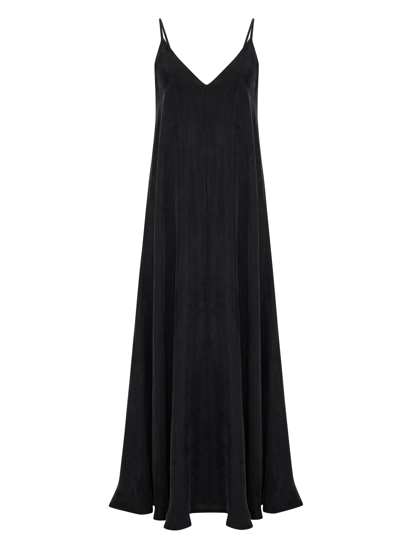 Lucid Flow Maxi Dress - Black