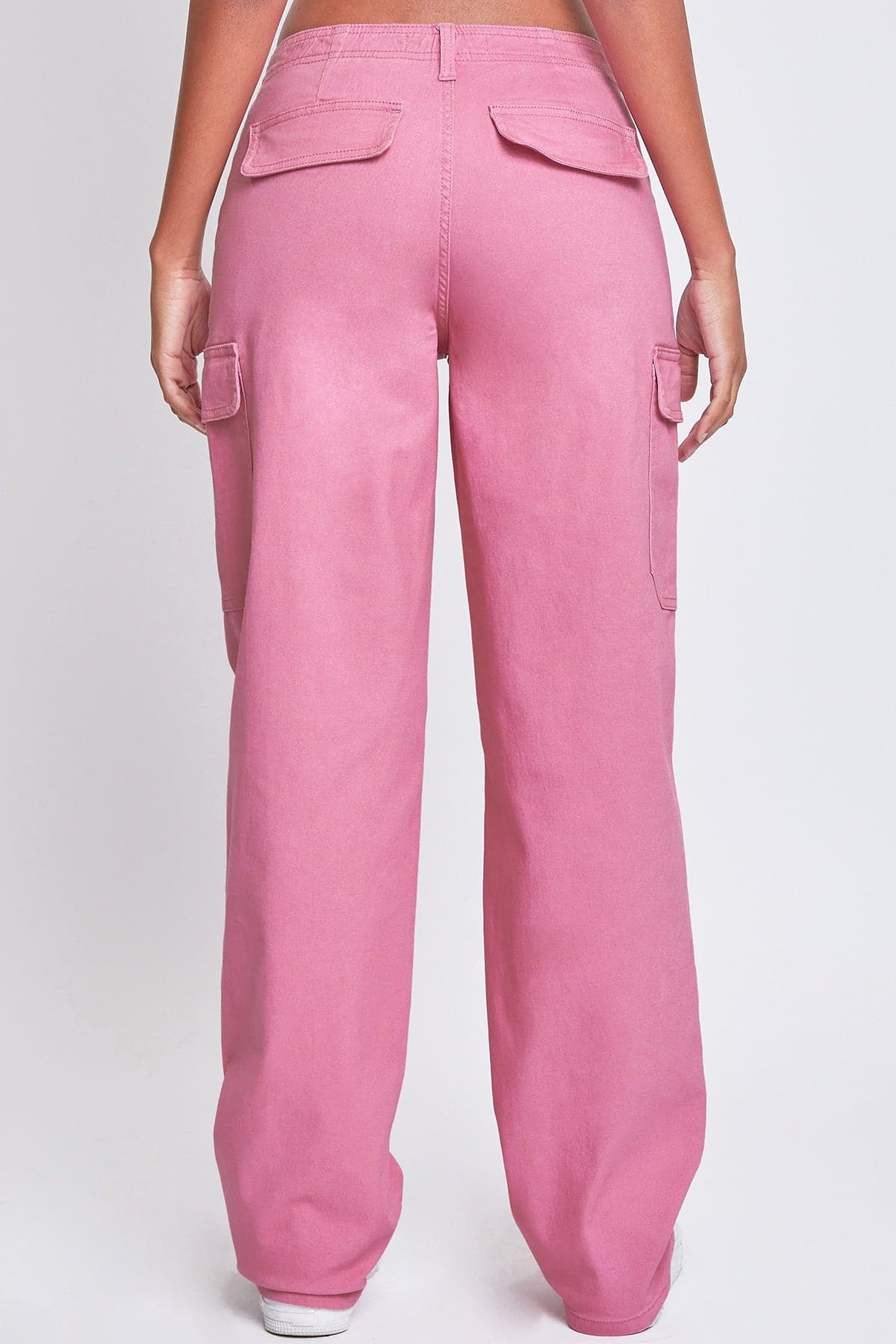 High Rise Straight Leg Cargo Pants