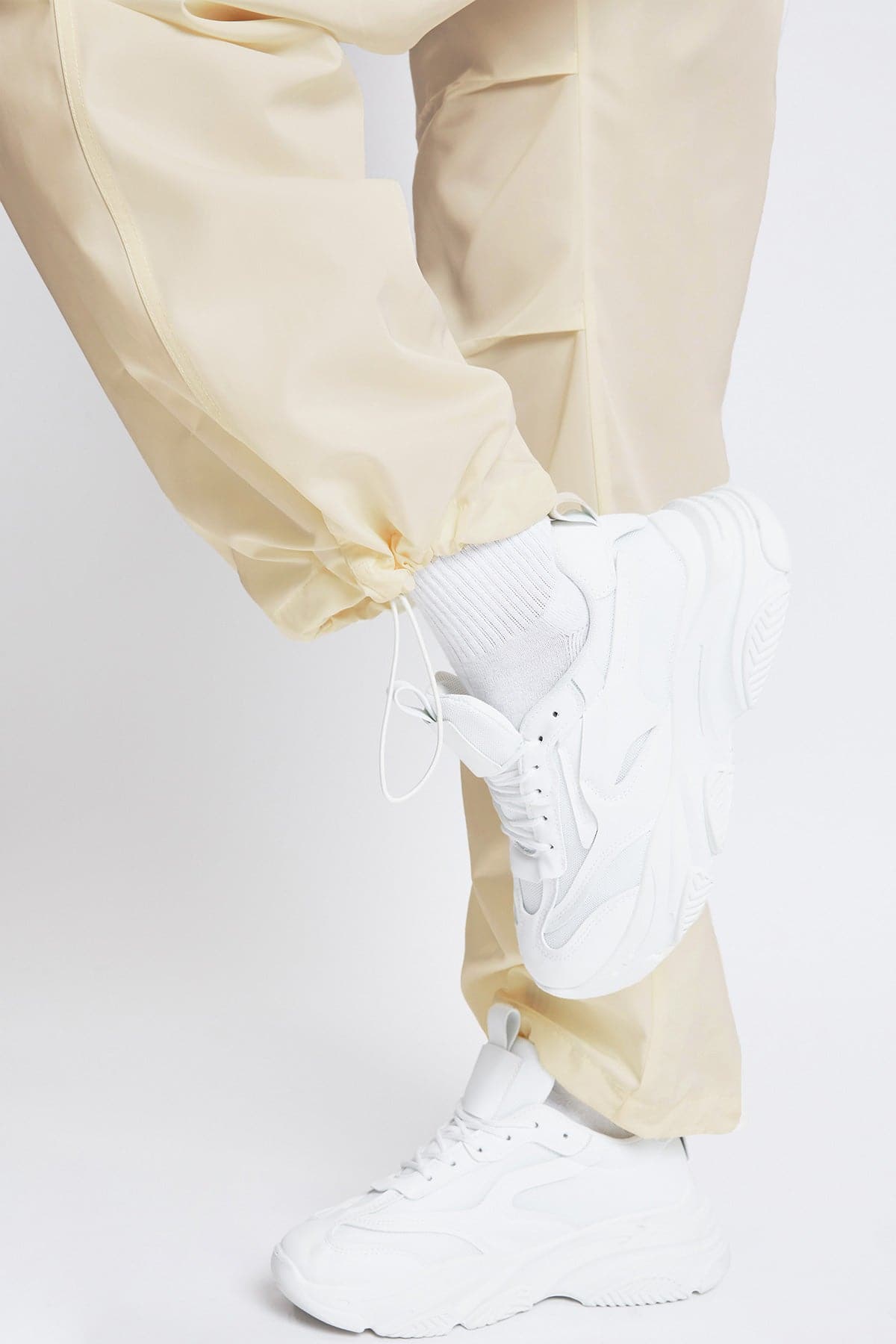 Relaxed Fit Nylon Parachute Pants: Effortless Style
