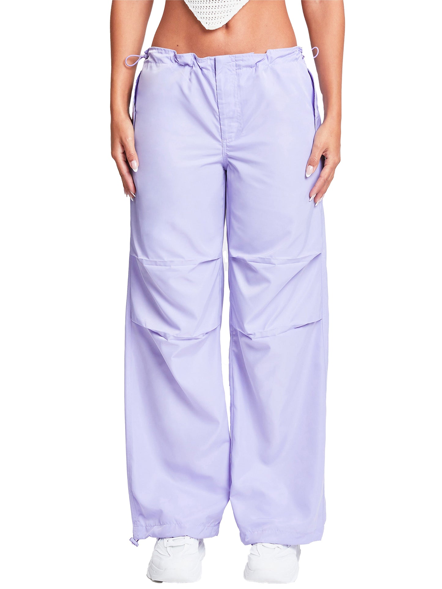 Relaxed Fit Nylon Parachute Pants: Effortless Style