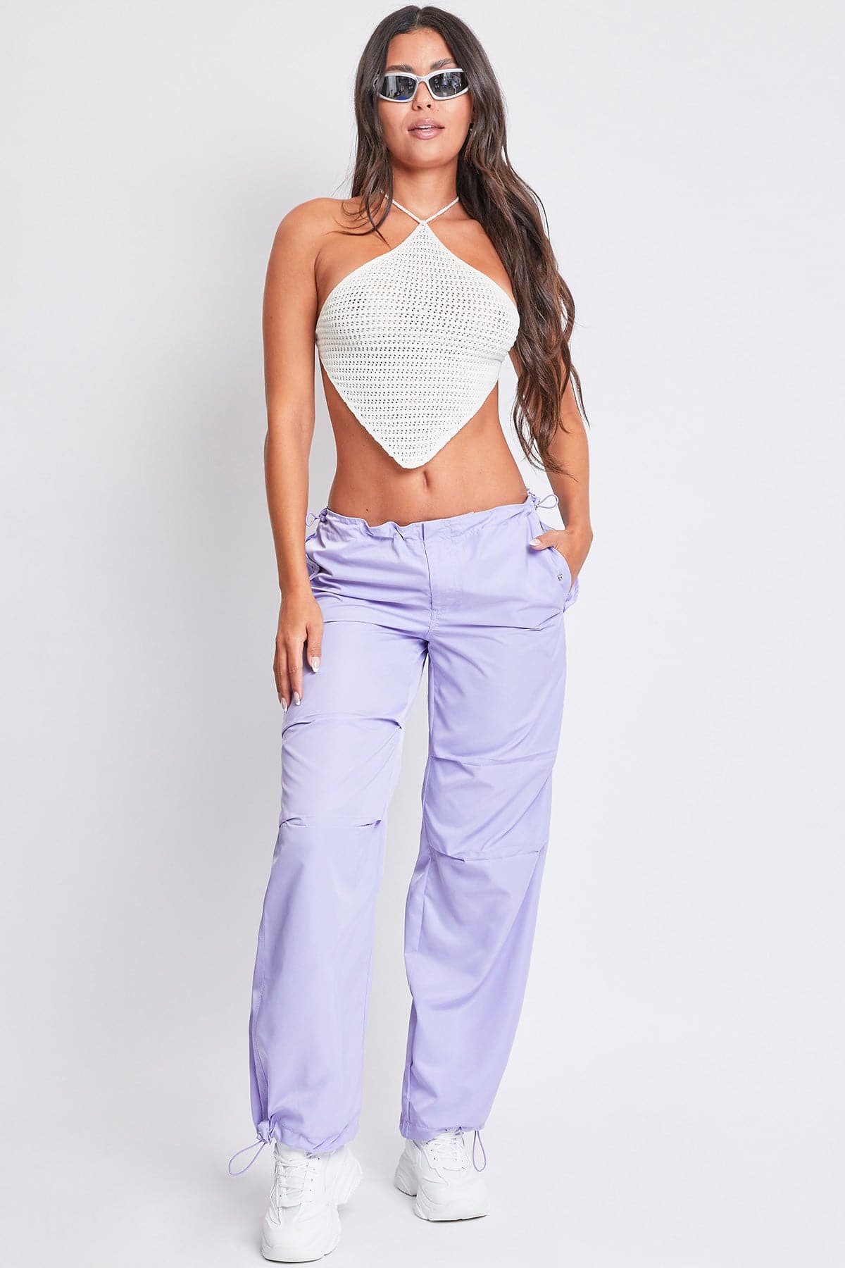 Relaxed Fit Nylon Parachute Pants: Effortless Style