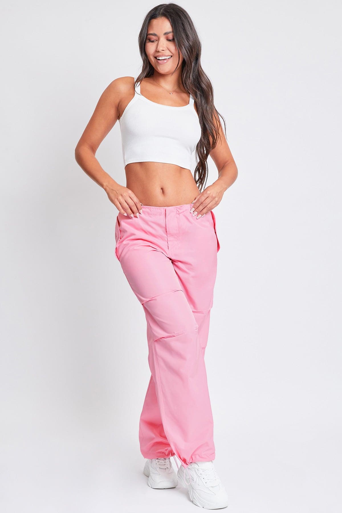Relaxed Fit Nylon Parachute Pants: Effortless Style