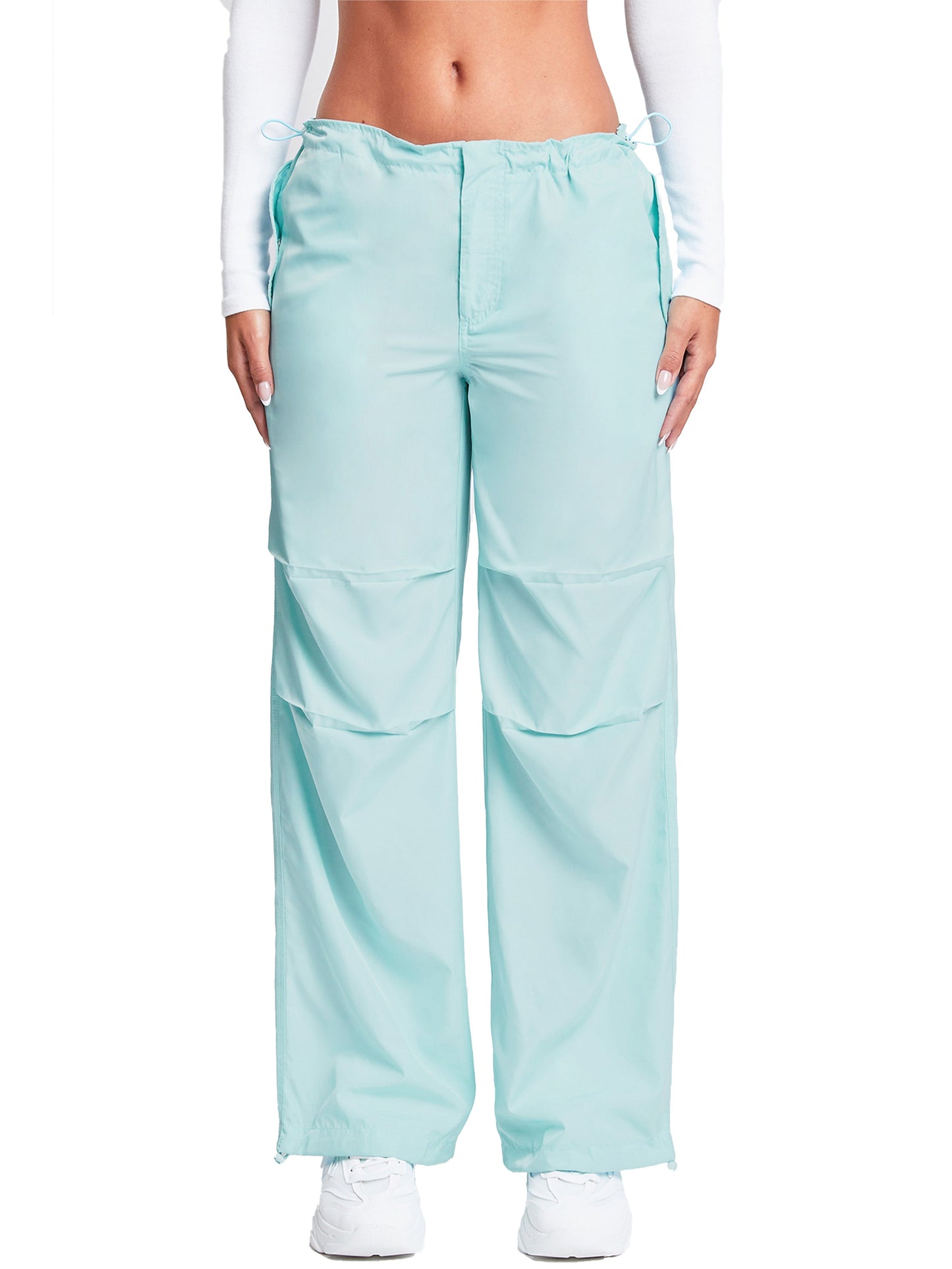 Relaxed Fit Nylon Parachute Pants: Effortless Style