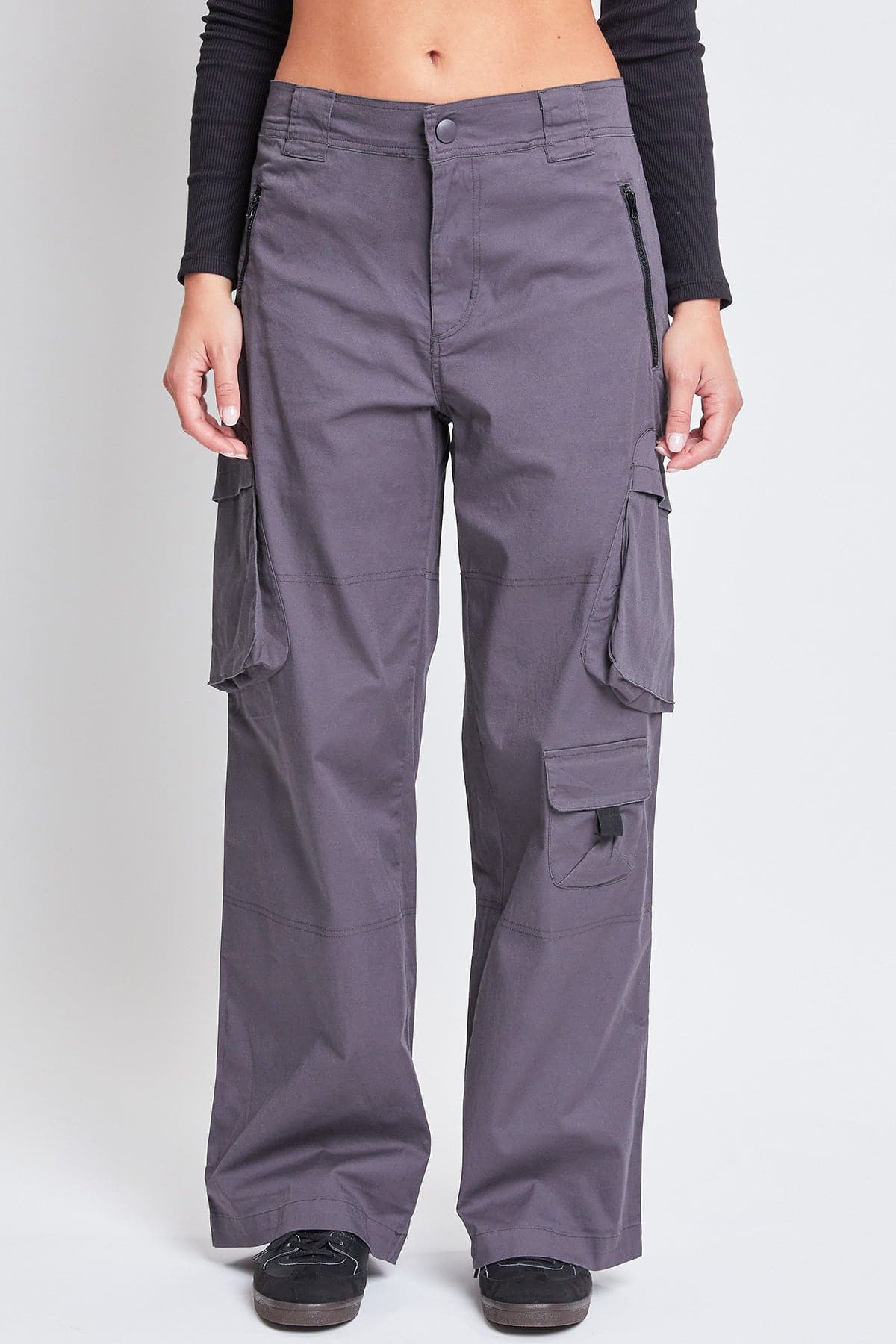 High-Rise Relaxed Fit Cargo Pants