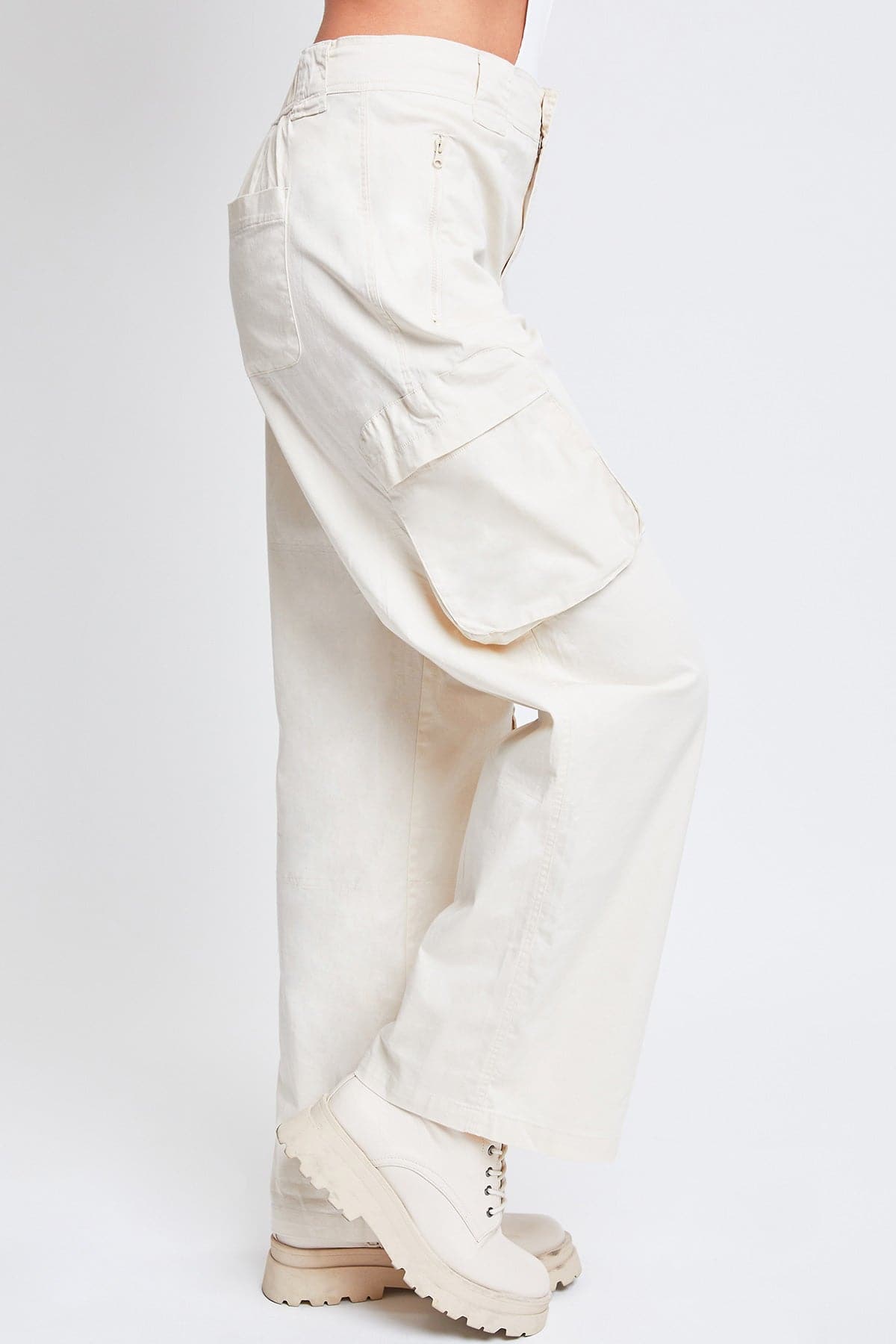 High-Rise Relaxed Fit Cargo Pants