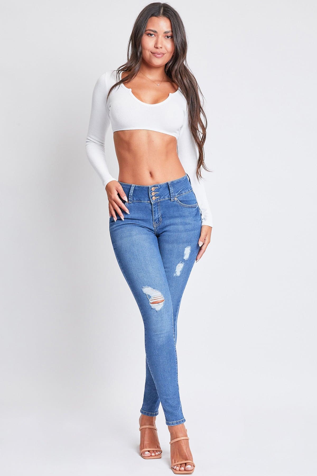 Essential High-Rise Skinny Jeans: Sustainable Style