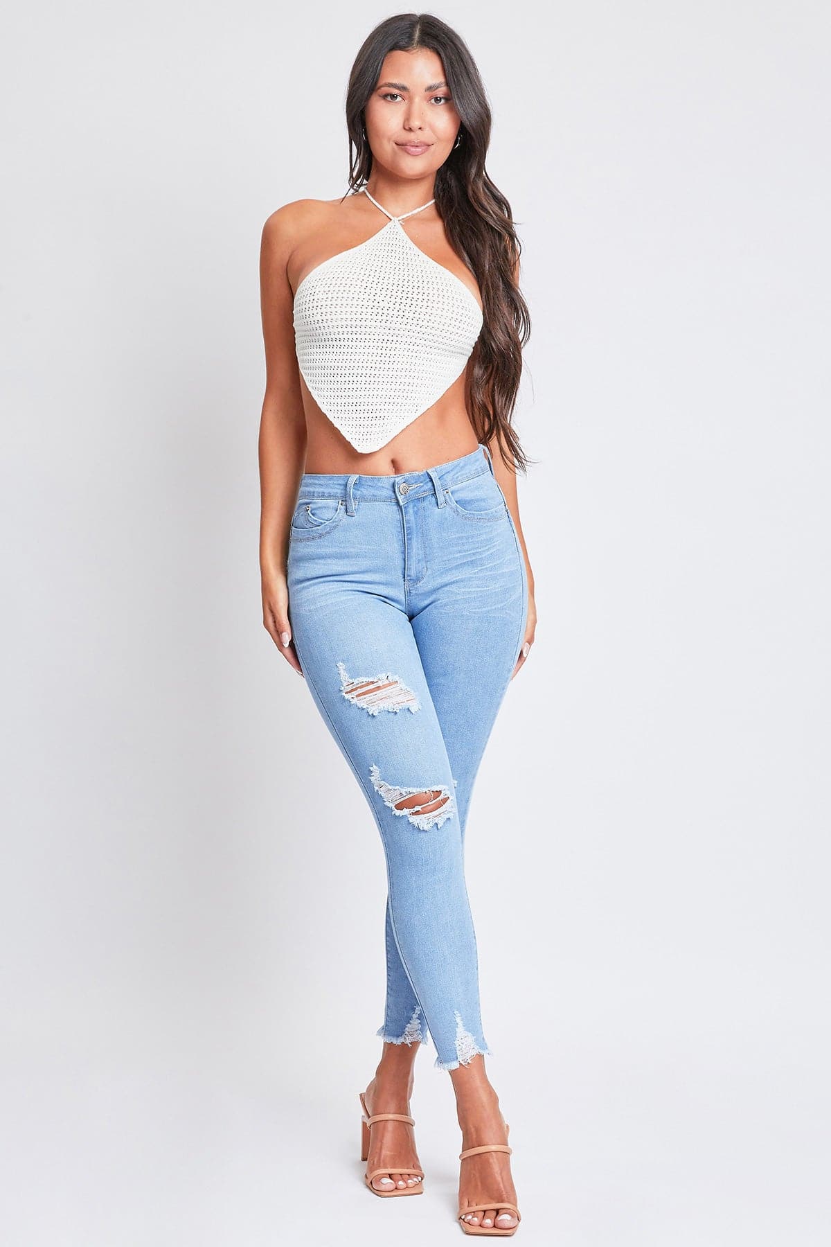 Eco-Chic & Flattering Ankle Jeans