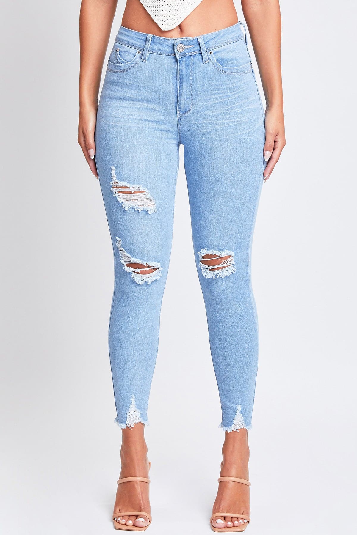 Eco-Chic & Flattering Ankle Jeans