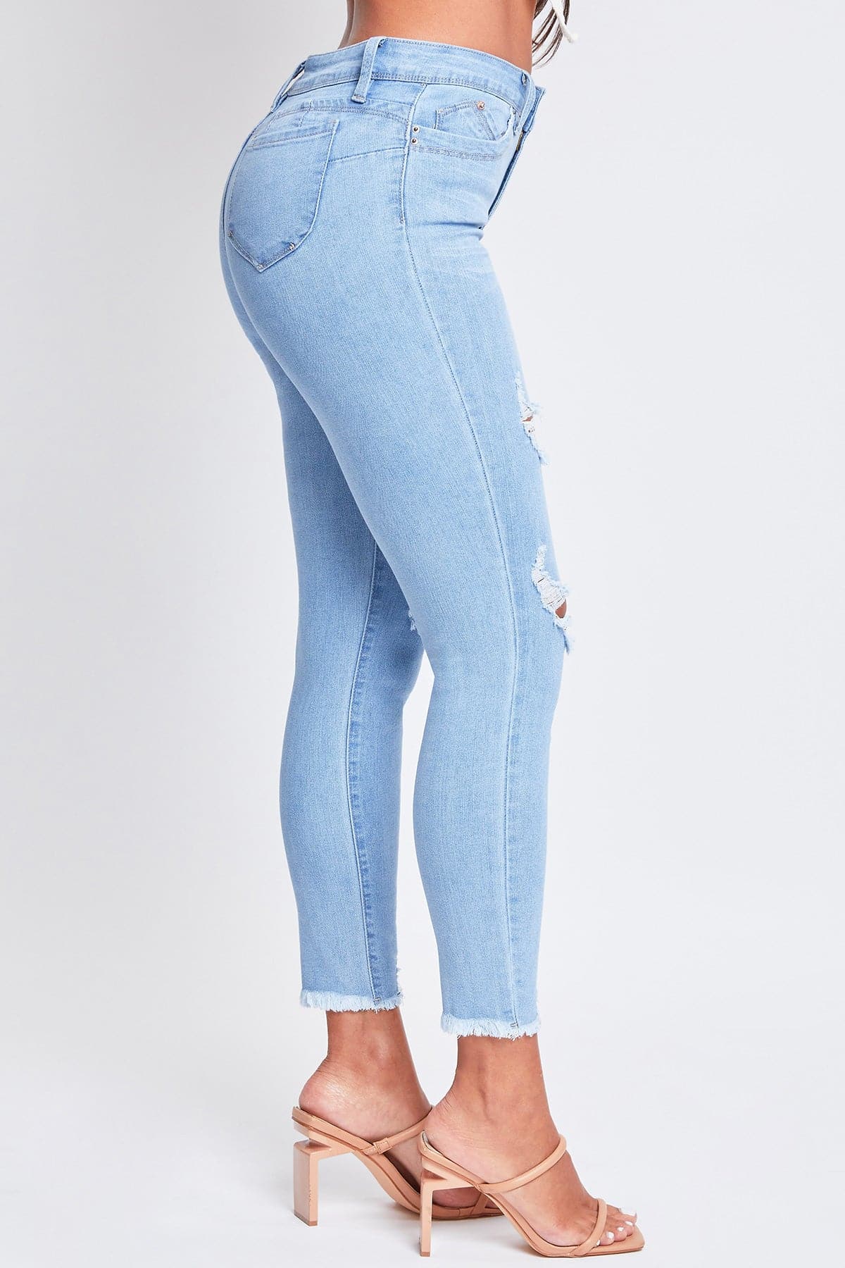Eco-Chic & Flattering Ankle Jeans