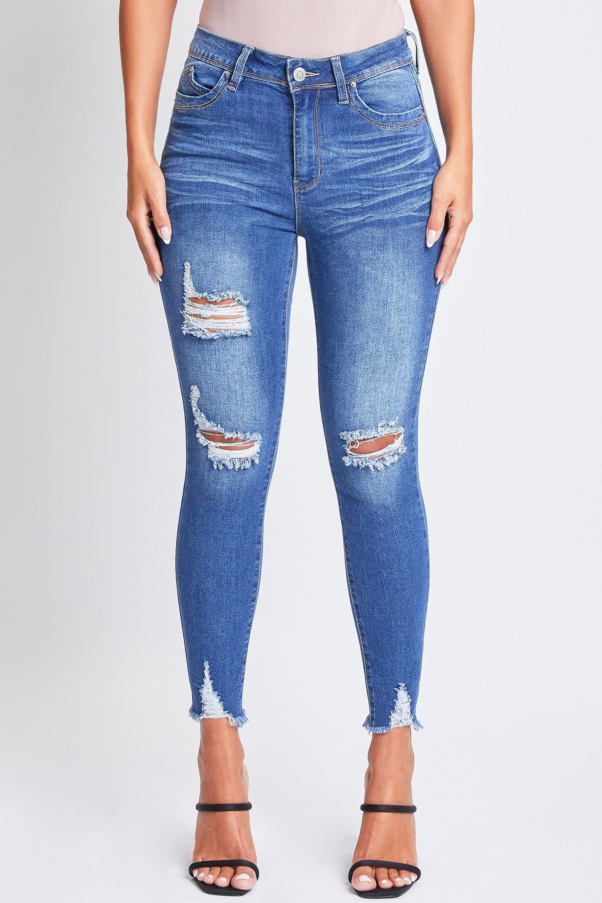 Eco-Chic & Flattering Ankle Jeans