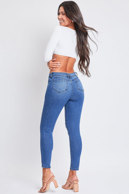 Women's Sustainable WannaBettaButt Skinny Distressed Jeans