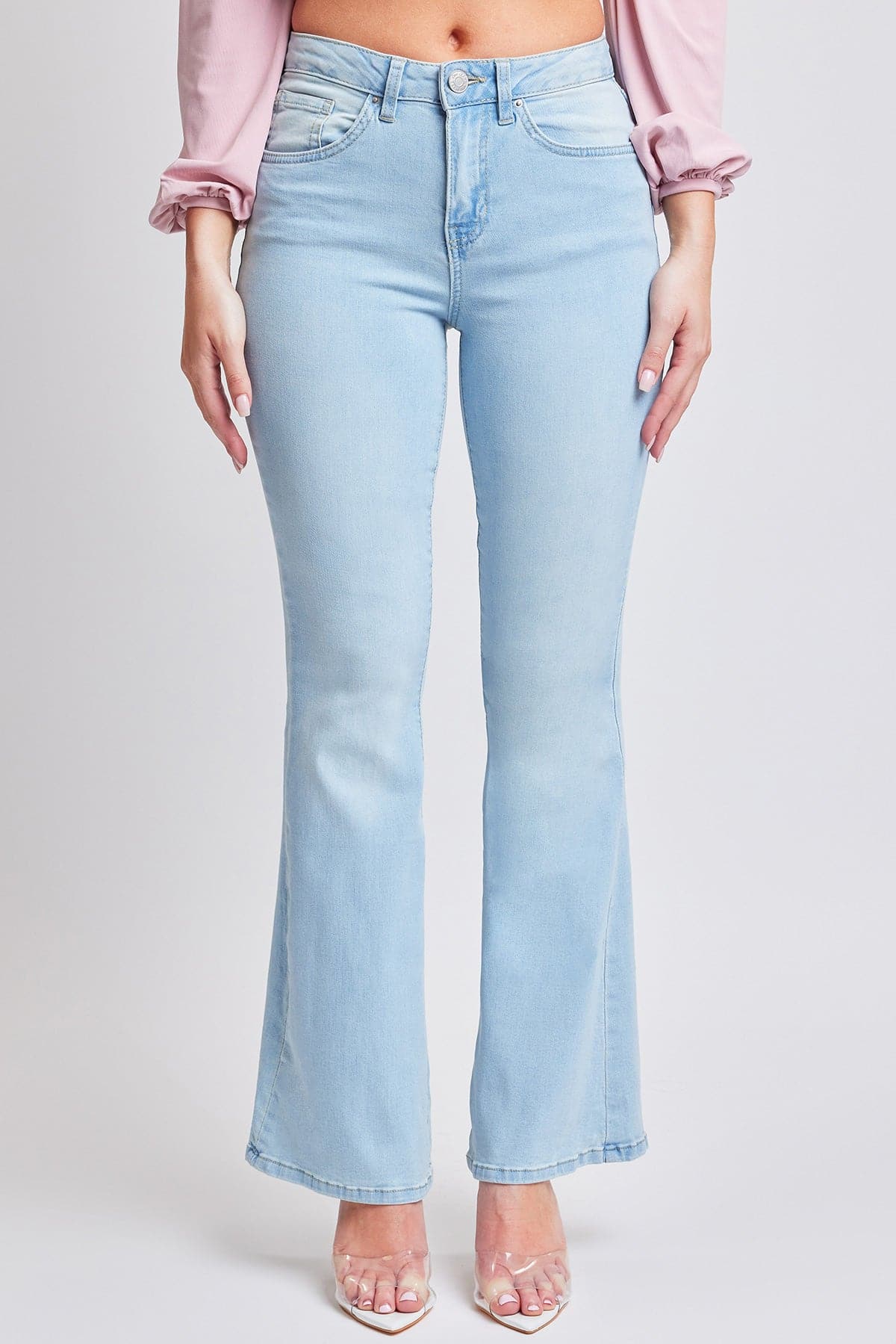 Classic High Rise Flare Jeans