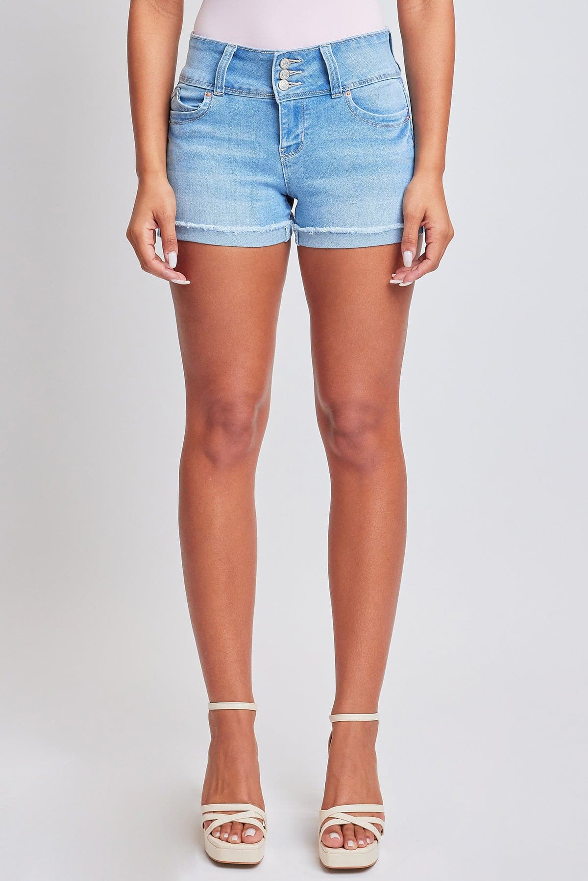 WannaBettaButt Cuffed Shorts
