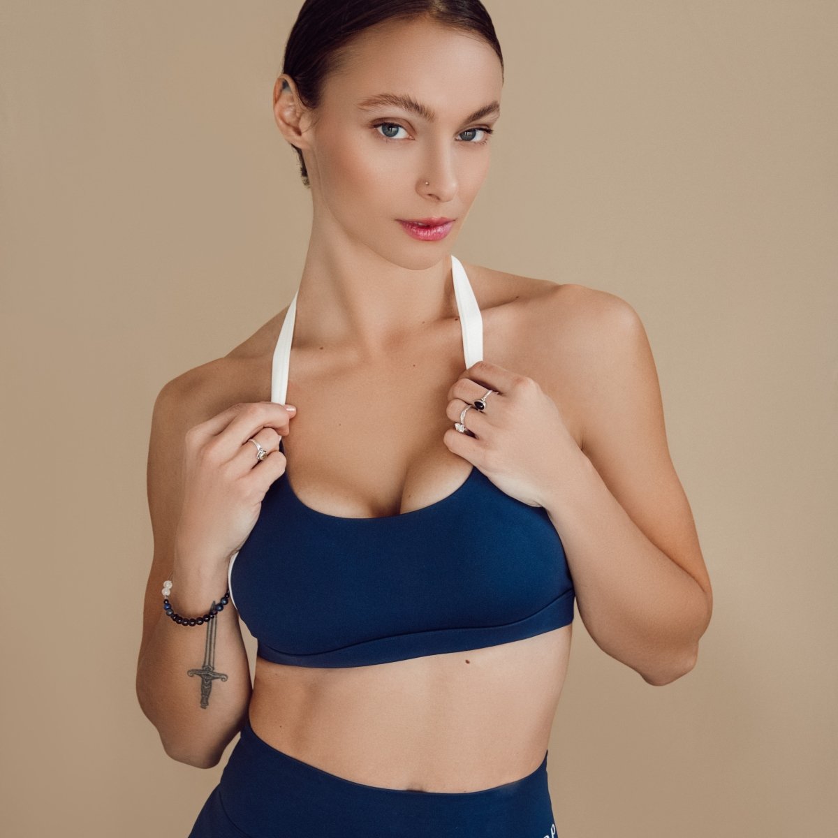 Alyssa Backless Halter Top: Bold Style &amp; Reliable Support