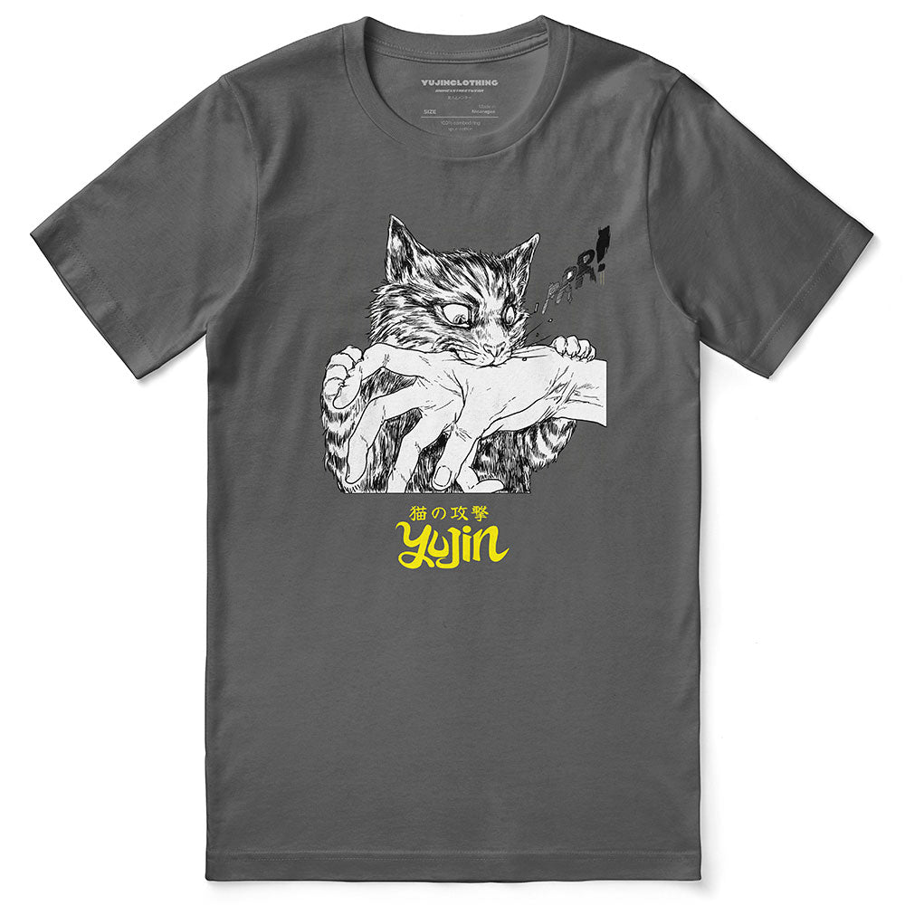 Bite Attack Cat T-Shirt