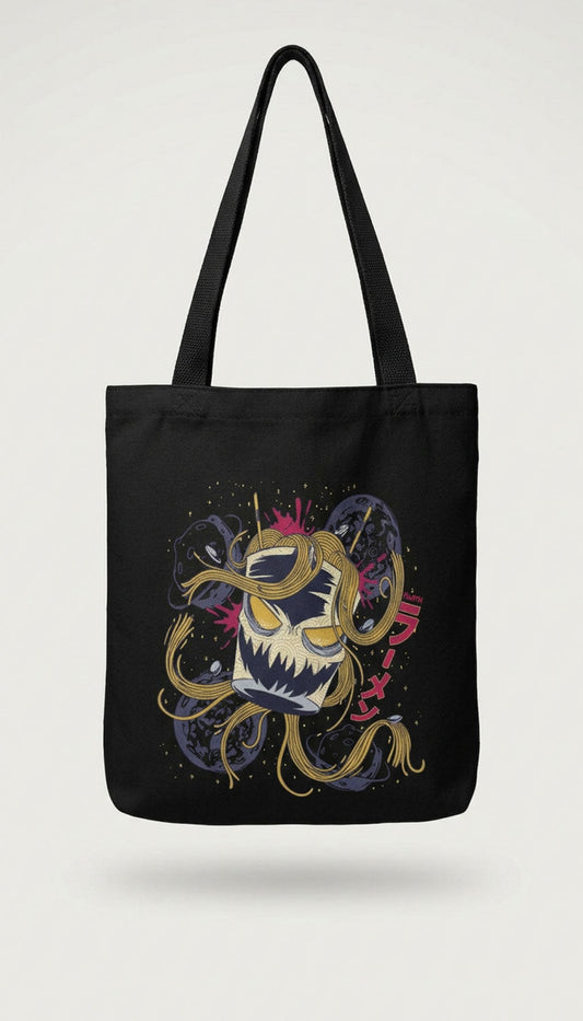 Ramen Monster Tote Bag