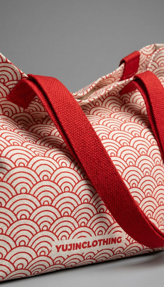 Saigaha Pattern Tote Bag