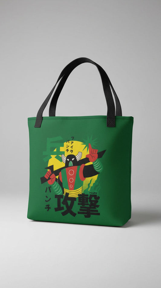 Japanese Robot Tote Bag