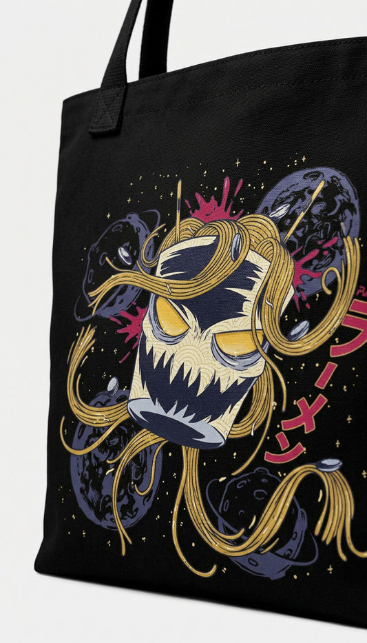 Ramen Monster Tote Bag