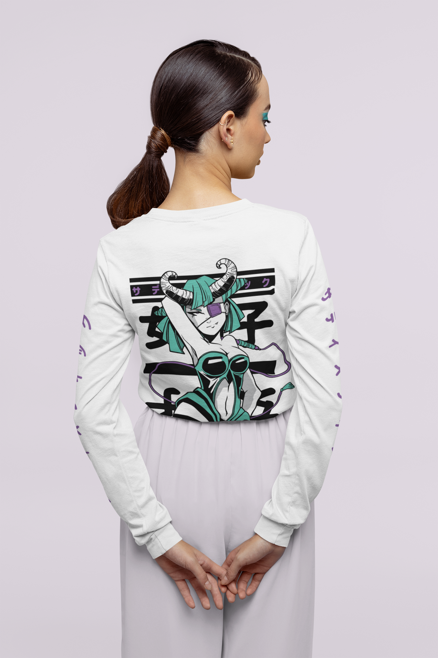 Sexy Demon Long Sleeve T-Shirt