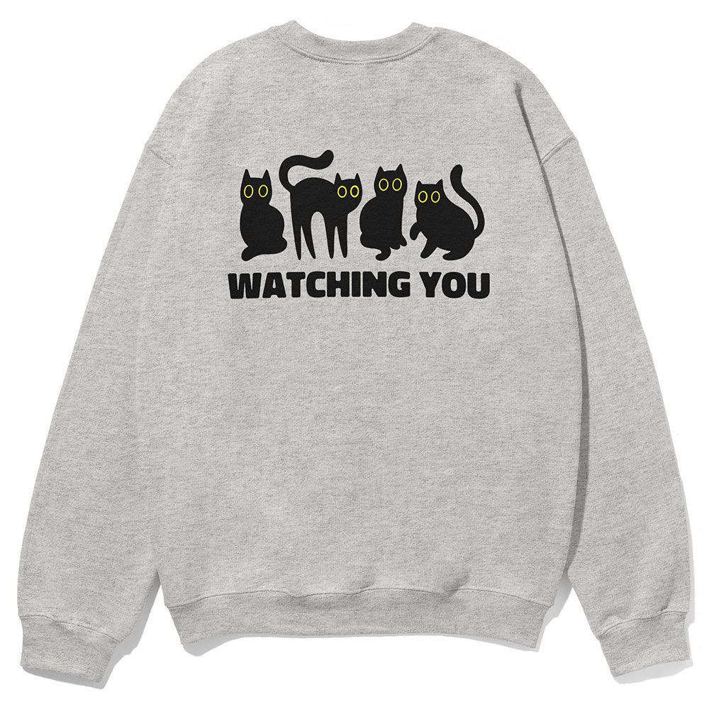 Watching You Cat Sweatshirt