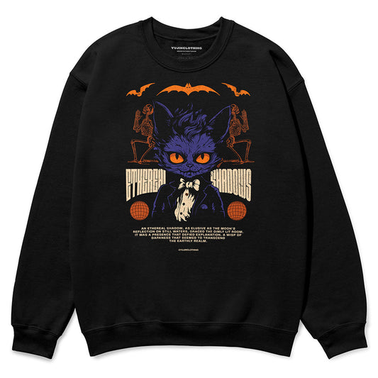 Ethereal Shadows Cat Sweatshirt