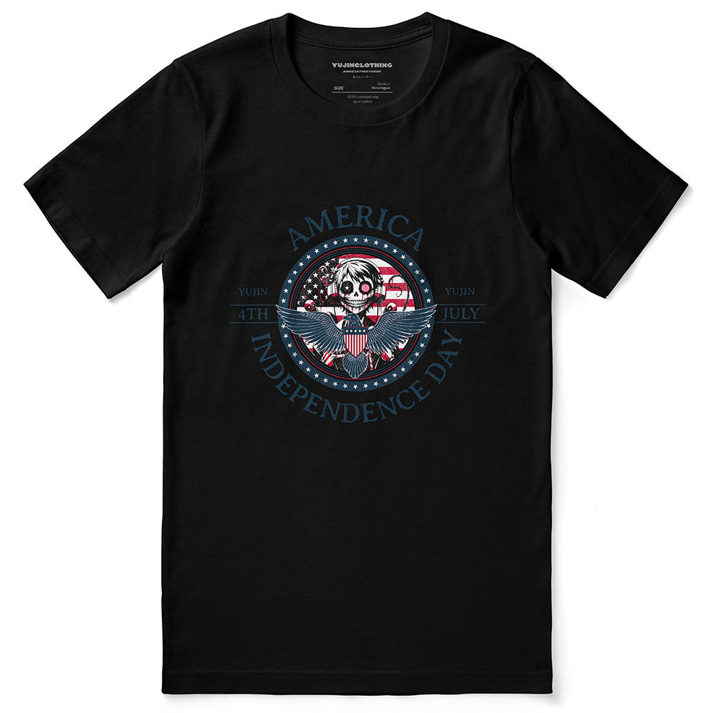 Independence Day 4th July Dark T-Shirt