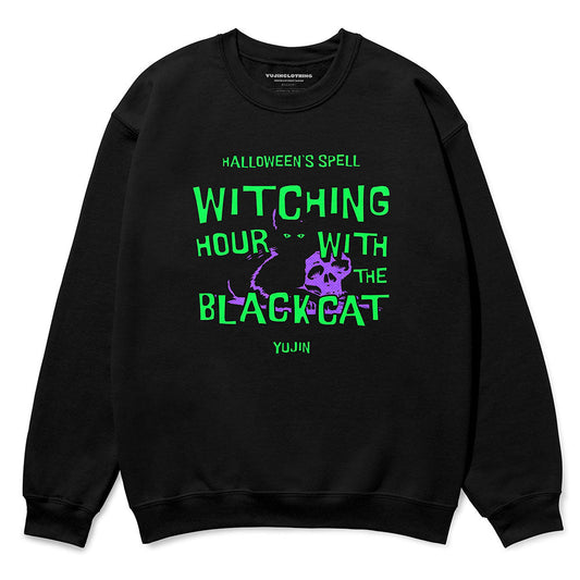 Black Cat Spell Sweatshirt