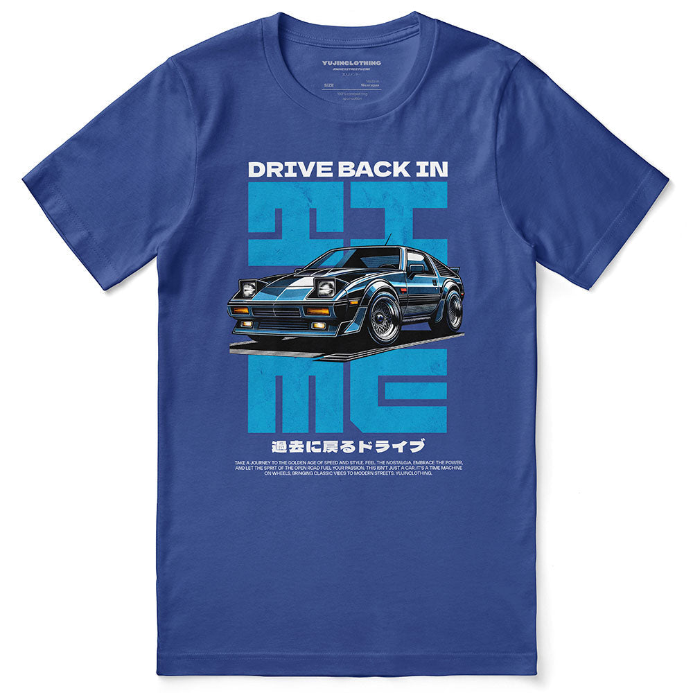 Back In Time Car T-Shirt