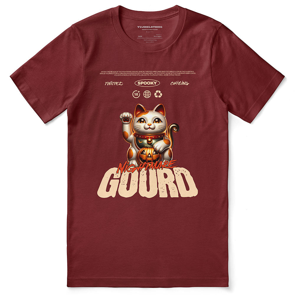 Gourd Nightmare Cat T-Shirt