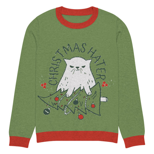 Christmas Hater Cat Sweatshirt