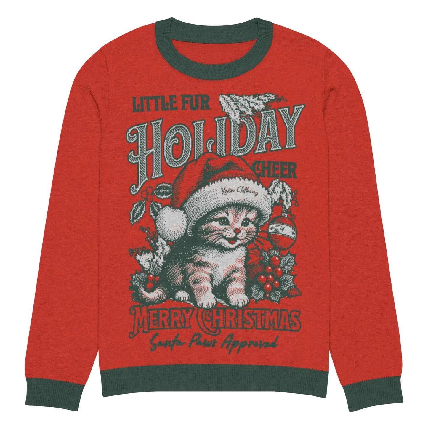 Holiday Cheer Cat Sweatshirt