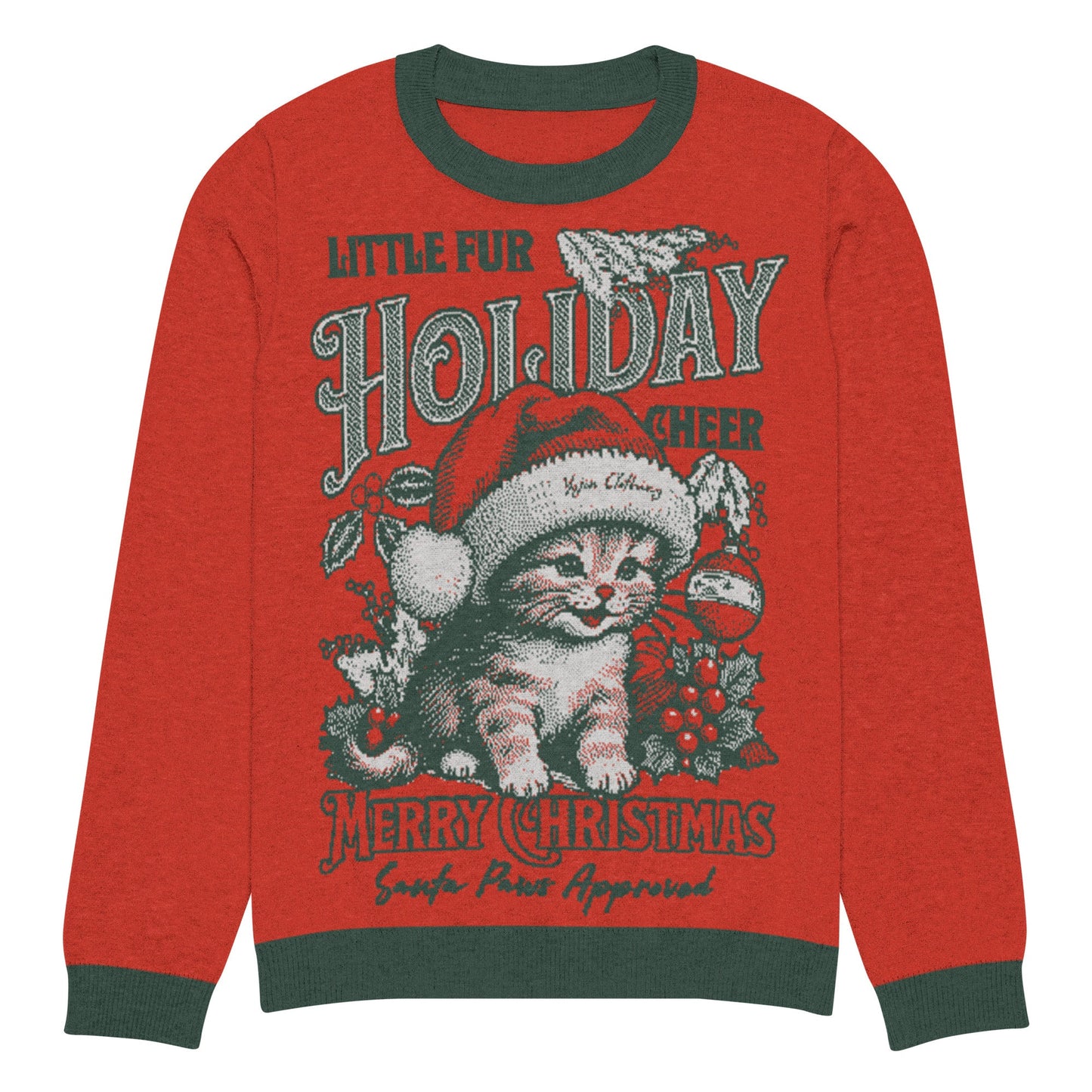Holiday Cheer Cat Sweatshirt