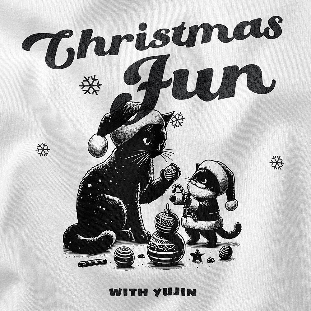 Christmas Fun Cat T-Shirt