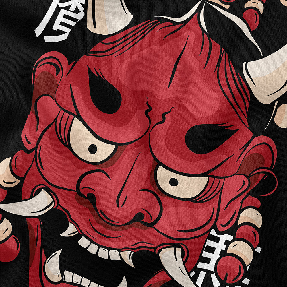 Hannya Demon Mask Hoodie