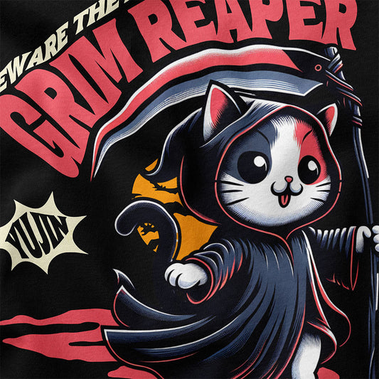 Grim Reaper Cat T-Shirt