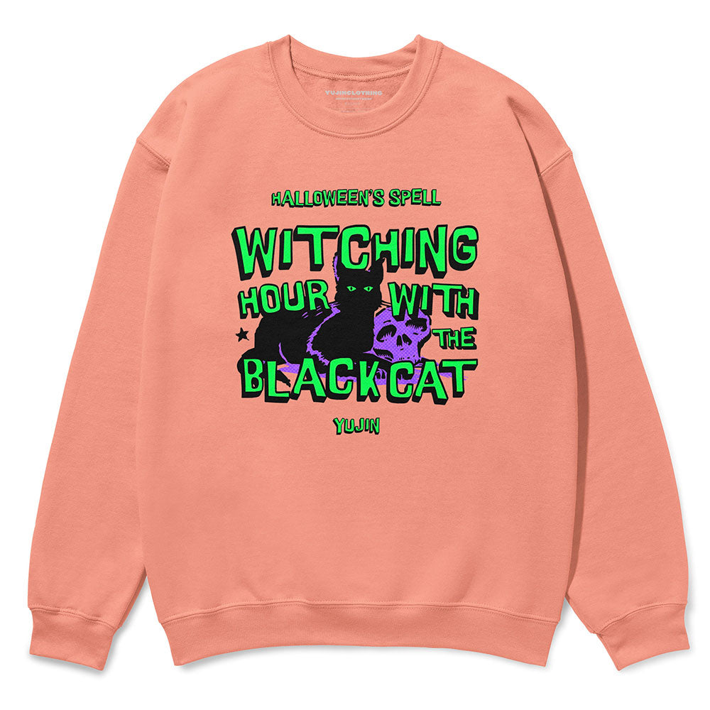 Black Cat Spell Sweatshirt