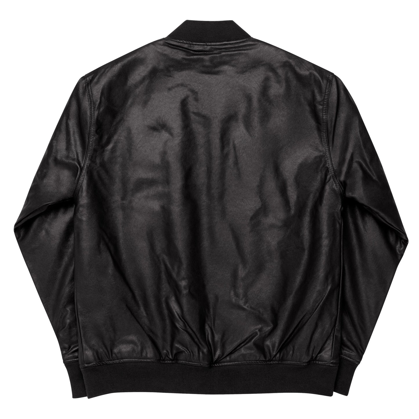 Gimbo Leather Bomber Jacket